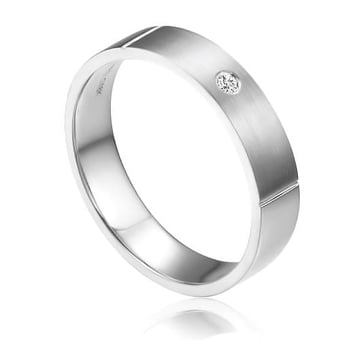 Alliance Mariage Homme Platine