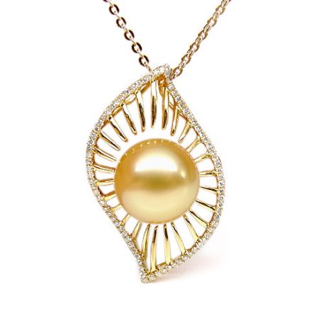 Pendentif perle d'Australie - 11/12mm - GEMME