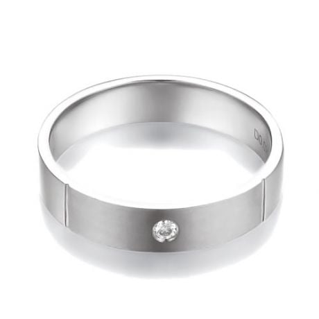 Alliance Mariage Homme Platine