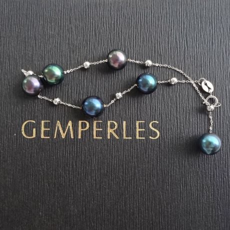 Bracelet Solstice IV or blanc