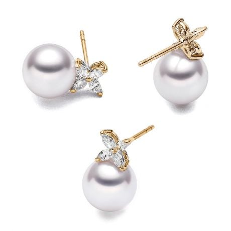 Boucles Oreilles Symphonie Nuptiale Or jaune