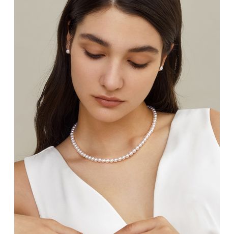 Collier Kyoto or blanc