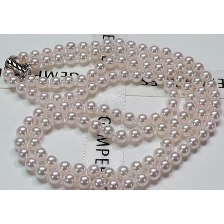 Collier Takamatsu or blanc
