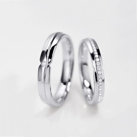 Alliance de Mariage Diego Platine