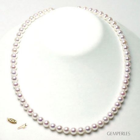 Parure Perles Eau Douce 6.5/7mm, AAA