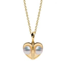 Pendentif trèfle 4 perles