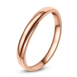 Alliance bijou mariage - Alliance Homme - Or rose 18cts - Di