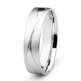 Alliance Homme lignes enchevêtrées - Platine PT950