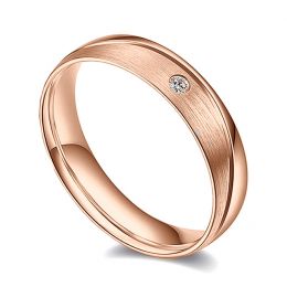 Alliance Homme Étreintes Infinies 2 or rose
