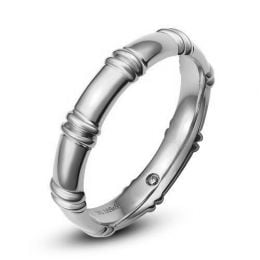 Alliance en platine - Alliance diamants pour Homme | Beethoven 