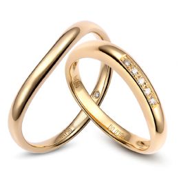 Alliance Couple Clotilde & Lloyd Jaune