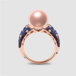 Bague Merlin l'Enchanteur or rose