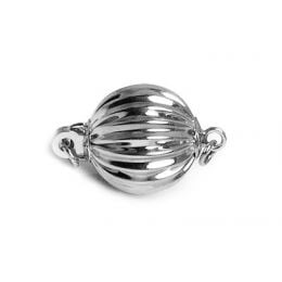 Boccino, Or blanc 18cts, 7mm