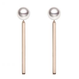 Boucles Oreilles Rêverie or rose