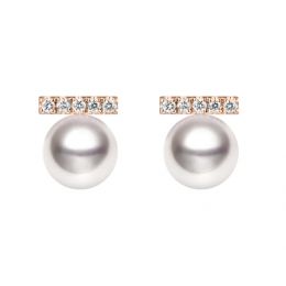 Boucles Oreilles Rêverie or rose
