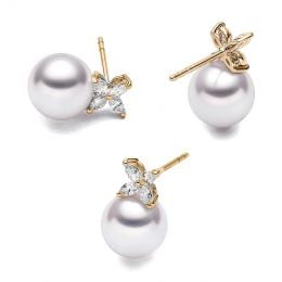 Boucles Oreilles Symphonie Nuptiale Or jaune