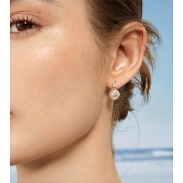 Ondine Boucles pendantes or jaune