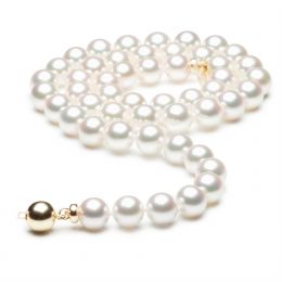 Collier perles Akoya luxe - Perle du Japon qualité GEMME / H