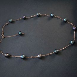 Collier Solstice IV or rose
