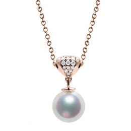 Pendentif perle de culture - Perle Akoya Japon - Sarah Bernh