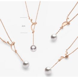Ondine pendentif or rose