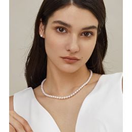 Collier Kyoto or blanc