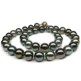 Collier perles de Tahiti multi couleurs - Perle polynésienne