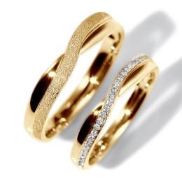 Alliances Duo Golden River - Or Jaune