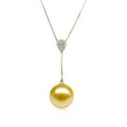 Pendentif bélière d'inspiration romaine - Perle d'Australie 