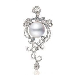 Pendentif de luxe - Les lianes arborescentes - Perle Austral