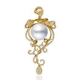 Pendentif de luxe - Les lianes arborescentes - Perle Austral