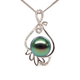 Pendentif musique classique - Renaissance - Perle de Tahiti 