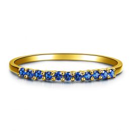 Anneau Or jaune 18 carats, Saphir I Pretty little stars I Gemperles 