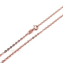 Chaîne forçat. Or rose 45cm (1.1gr)
