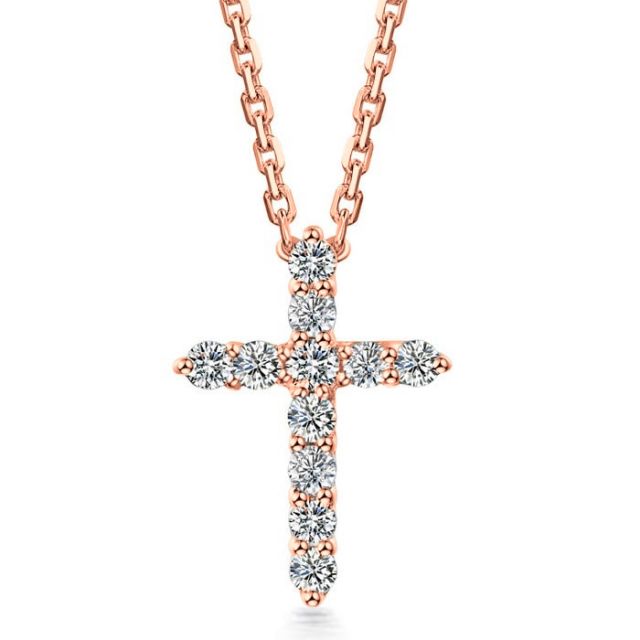 Croix diamantée