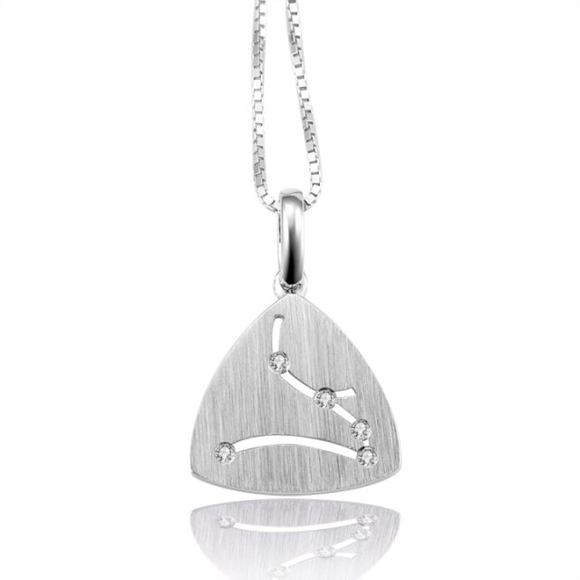 Collier 12 Constellations – Symbole Du Signe Du Zodiaque, Pendentif Hip