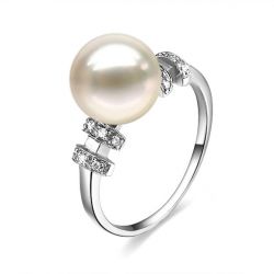 Bague Perle Akoya Rigoletto