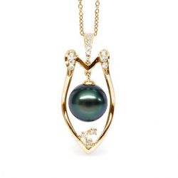 Pendentif perle tahiti