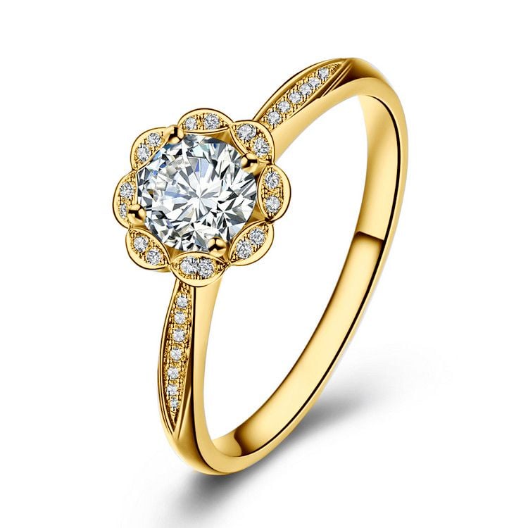 Bague Jasmin étoilé