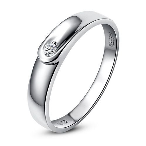 Bague Mitchum platine