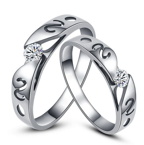 Bague Monroe & Crépuscule Platine