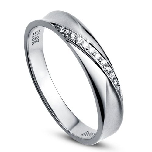 Bague Émilia platine