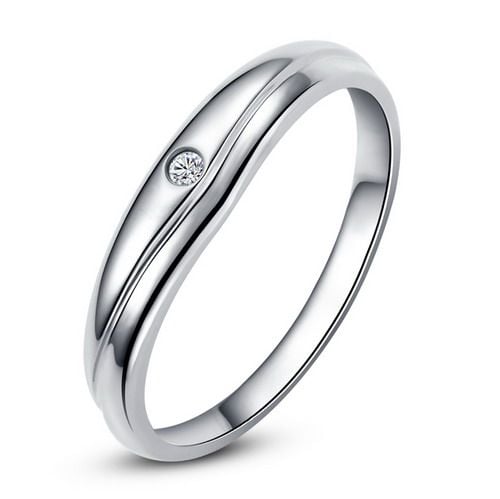 Bague Corentine platine