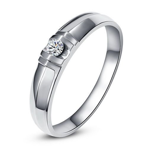 Bague Schubert platine