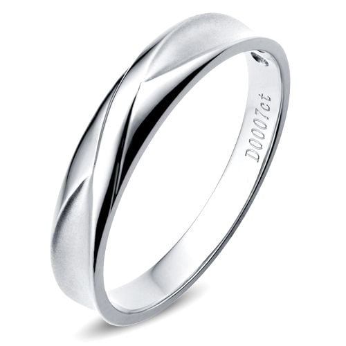 Bague Barrett platine