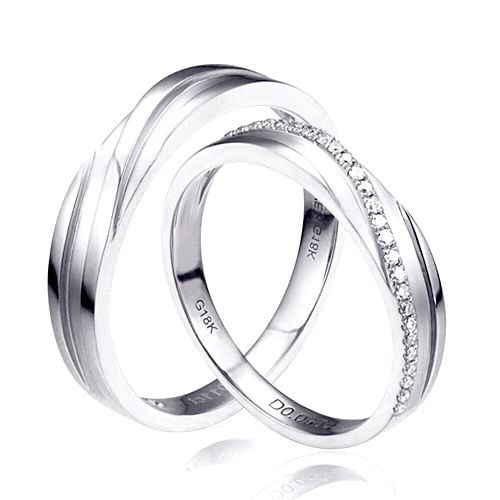 Bague Eolas & Extase Platine