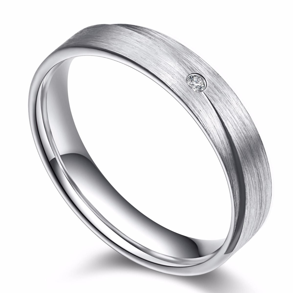 Bague Sillage Amoureux platine