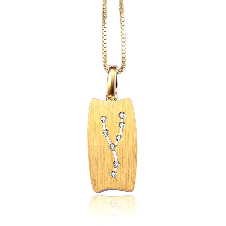 Pendentif Constellation du Taureau