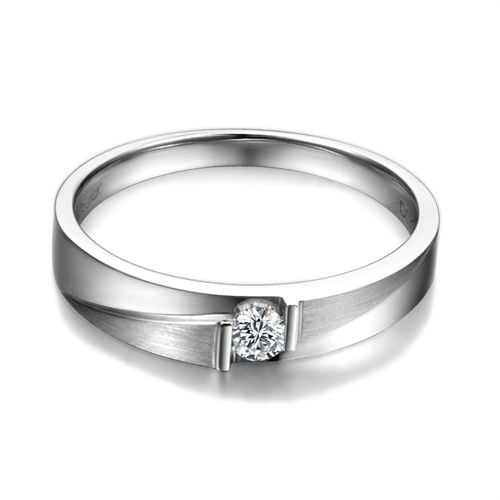 Bague Barbey platine