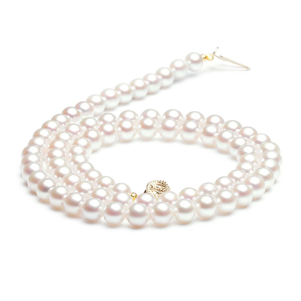 Collier Olympia perles d'eau douce 5/5.5 mm AAA